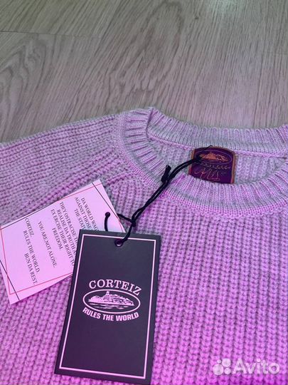 Джемпер corteiz бежевый