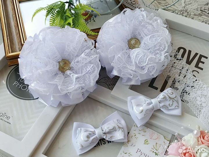 Бантики на 1 сентября школьные