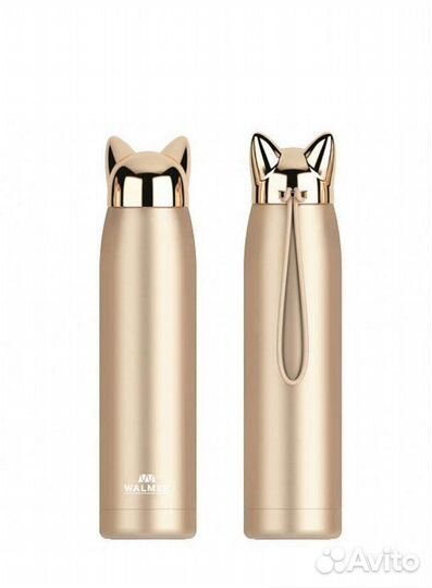 Бутылка для воды, Термос golden cat нержавейка