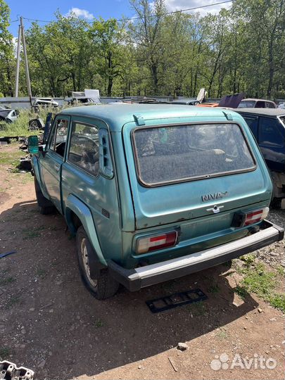 Бампер задний нива 2121