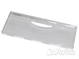 Панель Атлант на корзину прозрачная широкая