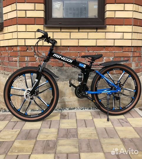 Новый велосипед на литых дисках складной mingdi26