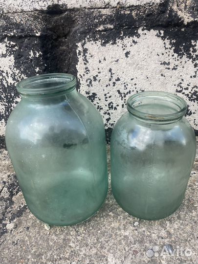 Банки стеклянные бу