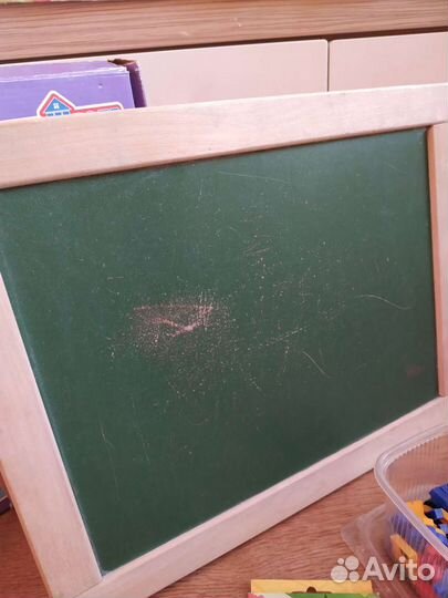 Магнитно маркерная меловая доска