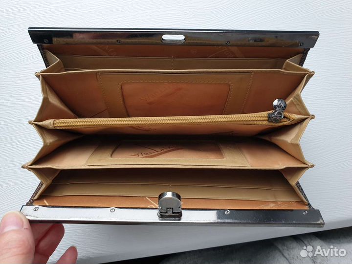 Кошелек и визитница натур. кожа WanLima Италия