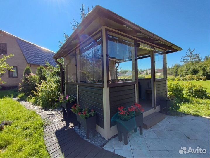 Мягкие и гибкие окна на веранду