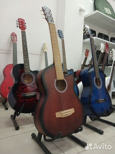 Гитара акустическая новая