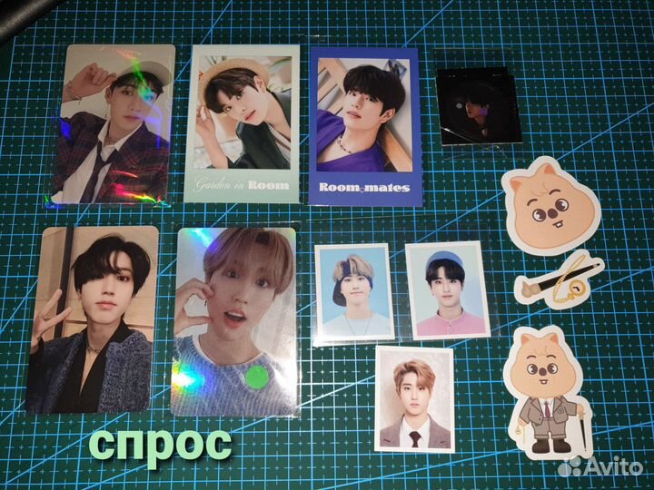Карты/мерч stray kids