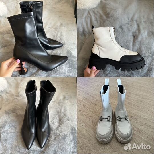 Ботинки сапоги ботильоны весна осень женские 40
