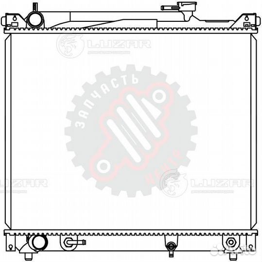 Радиатор охлаждения для автомобилей Suzuki Grand V