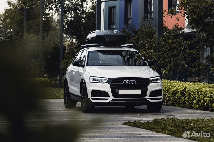 Бокс на крышу авто Автобокс LUX tavr 175 черный