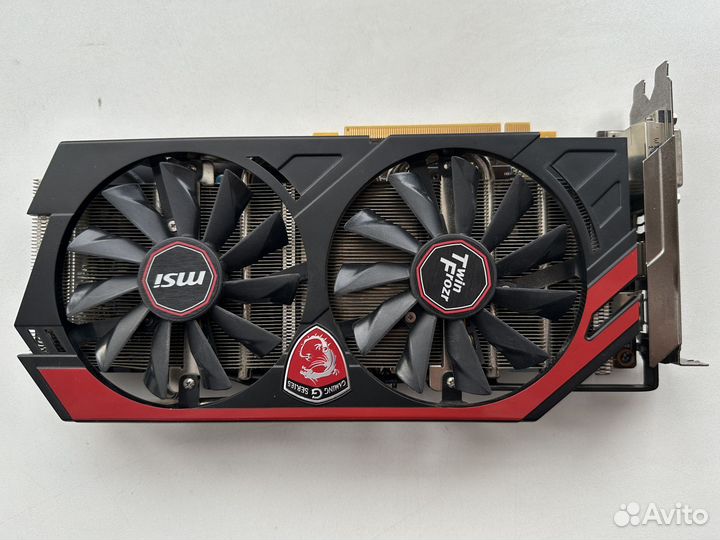 Видеокарта MSI GeForce GTX 770 2гб gddr5