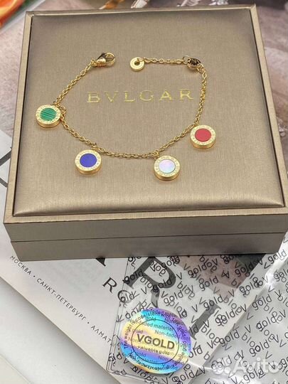 Bvlgari Булгари браслет цветной Булгари Bulgari