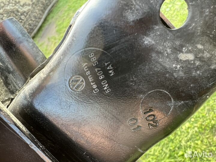 Усилитель заднего бампера volkswagen tiguan