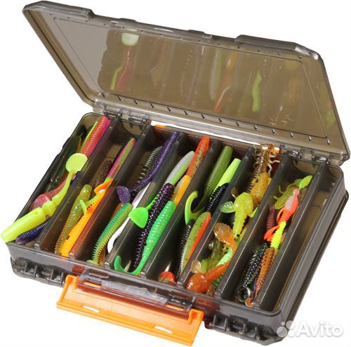 Комплект силиконовых приманок (48 предметов)