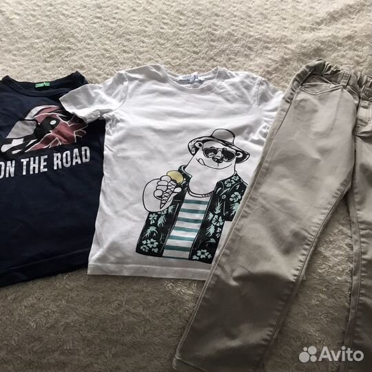 На мальчика р.122-128 пакетами
