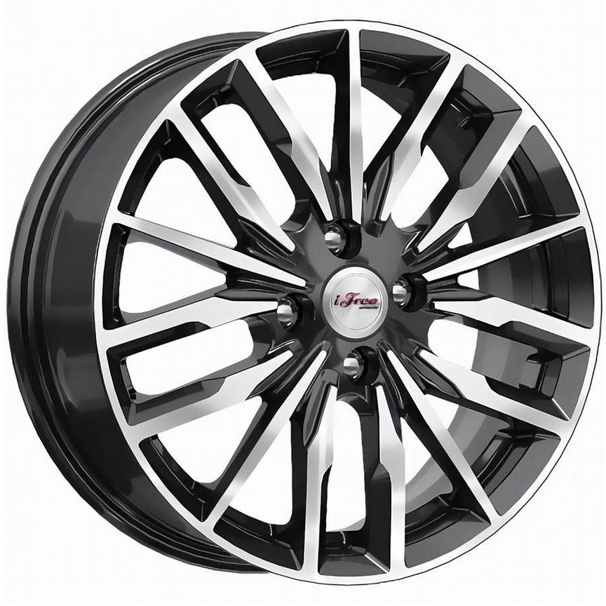 Диски iFree Миконос 6x16 4x100 ET37 D60.1 Блэк Джек