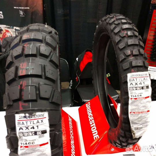 Мотошина 100 90 19 Bridgestone AX41