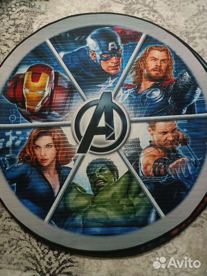 Коврик детский Марвел