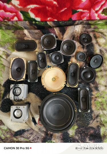 Динамики от разной аппаратуры