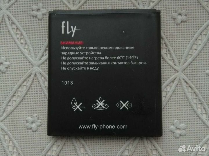 Аккумулятор для телефона Fly