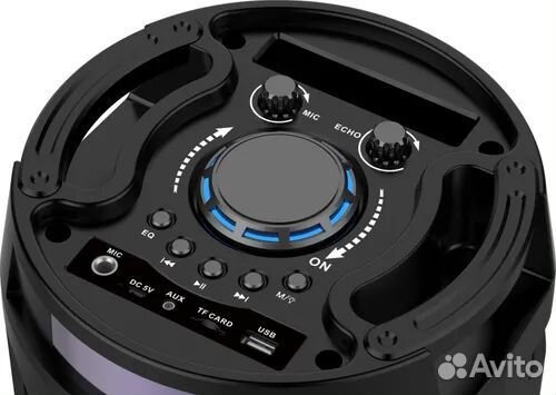 Большая колонка ZQS 6203 с микрофоном