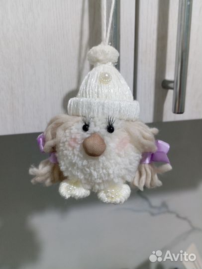 Ёлочные игрушки ручной работы