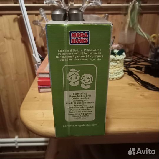 Конструктор Mega Blocks полицейский участок