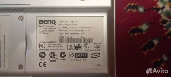 Проектор Benq pb2140