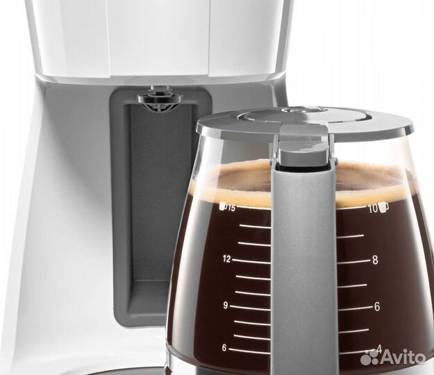 Кофеварка капельная Bosch TKA3A031, белый