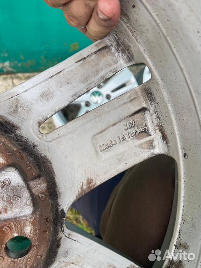 Литые диски на volkswagen R16