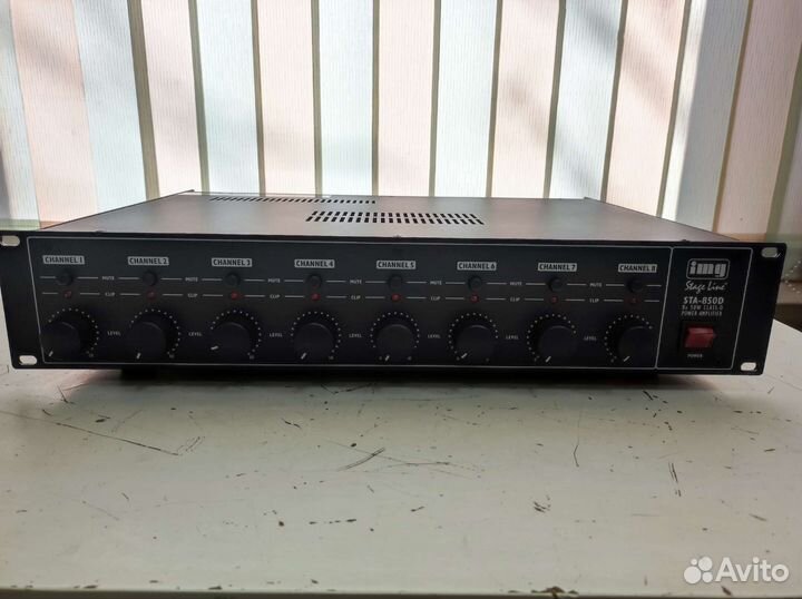 Новый 8-ми канальный усилитель STA-850D (4-8Ом)