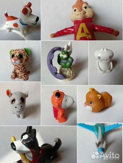 Игрушки из макдональдса хэппи мил