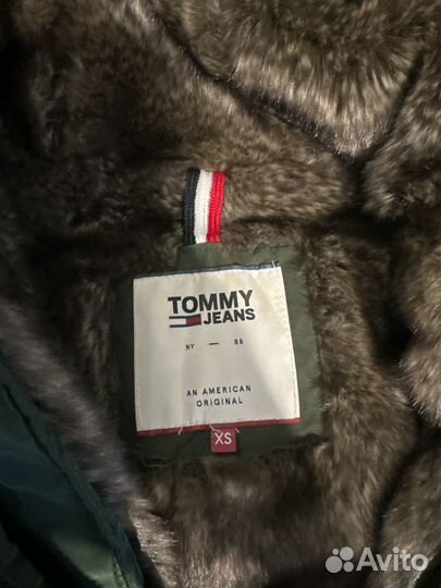 Парка демисезонная tommy hilfiger xs