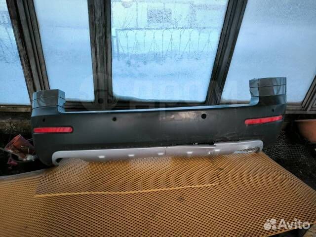 Задний бампер octavia scout a5