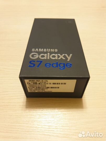Коробка от Samsung Galaxy S7 Edge