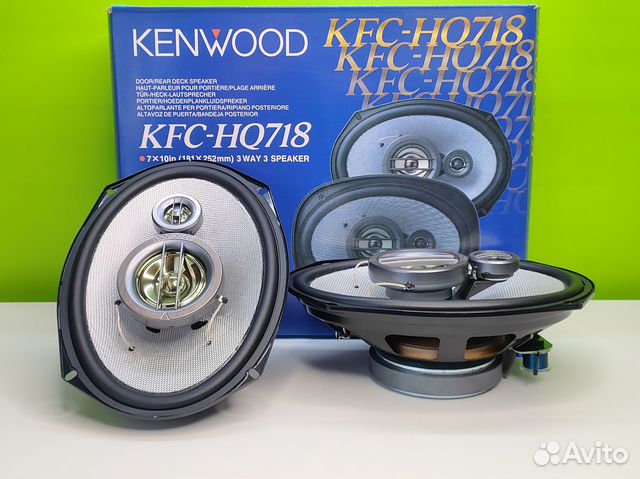 Овальные динамики kenwood 320W