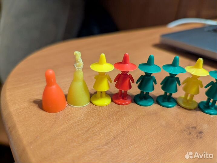 Фишки от настольных игр СССР 11 шт и кубик