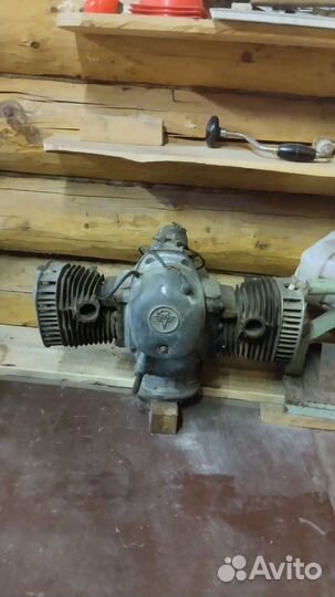 Двигатель и кпп К750