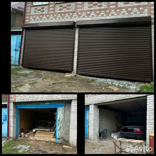 Рольставни, рольворота/ворота на гараж