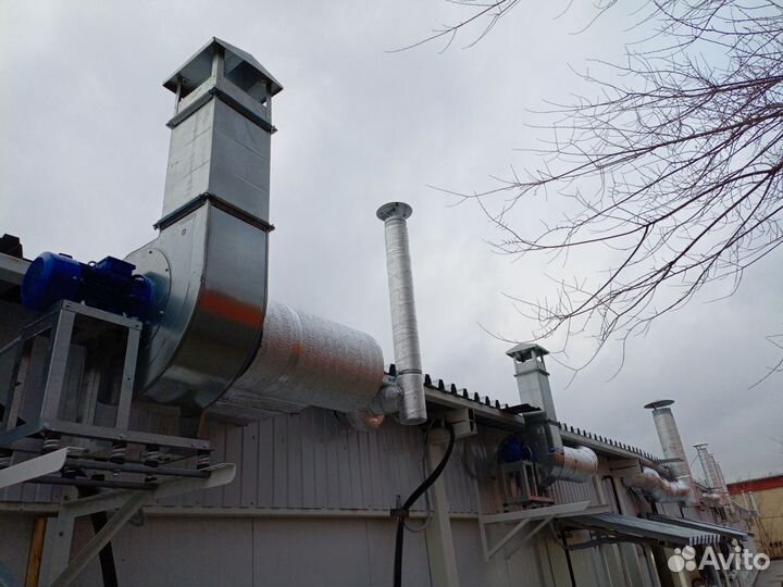 Монтаж системы вентиляции и кондиционирования