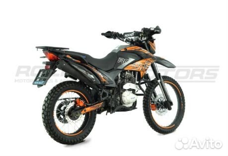 Мотоцикл эндуро rockot XR250 оранж/черный 21/18