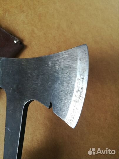 Топор с пластиковой ручкой СССР