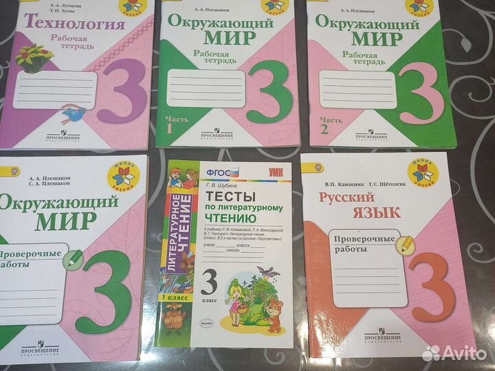 Рабочие тетради 3 класс школа россии