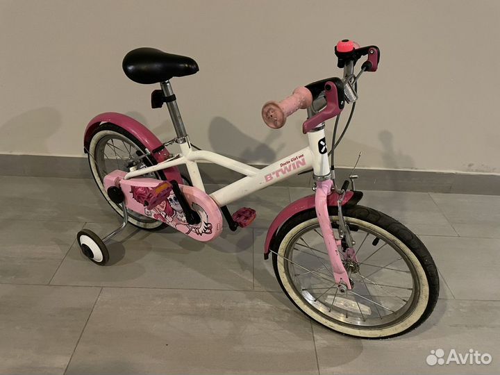 Детский велосипед btwin 16
