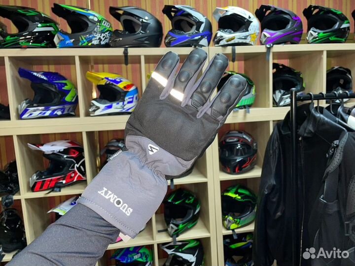 Перчатки для мотоцикла зимние мотоперчатки на мото