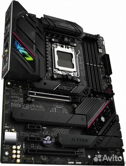 Материнская плата Asus ROG strix B650E-F gaming wifi SocketAM5 AMD B650 4xDDR5 ATX AC97 8ch(7.1) 2