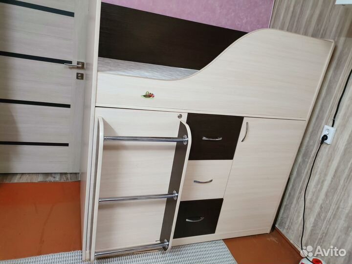 Детская кровать чердак