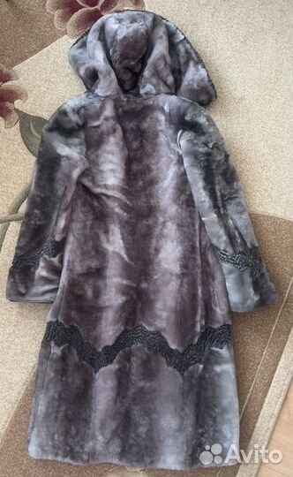 Пальто меховое (шуба) мутоновое