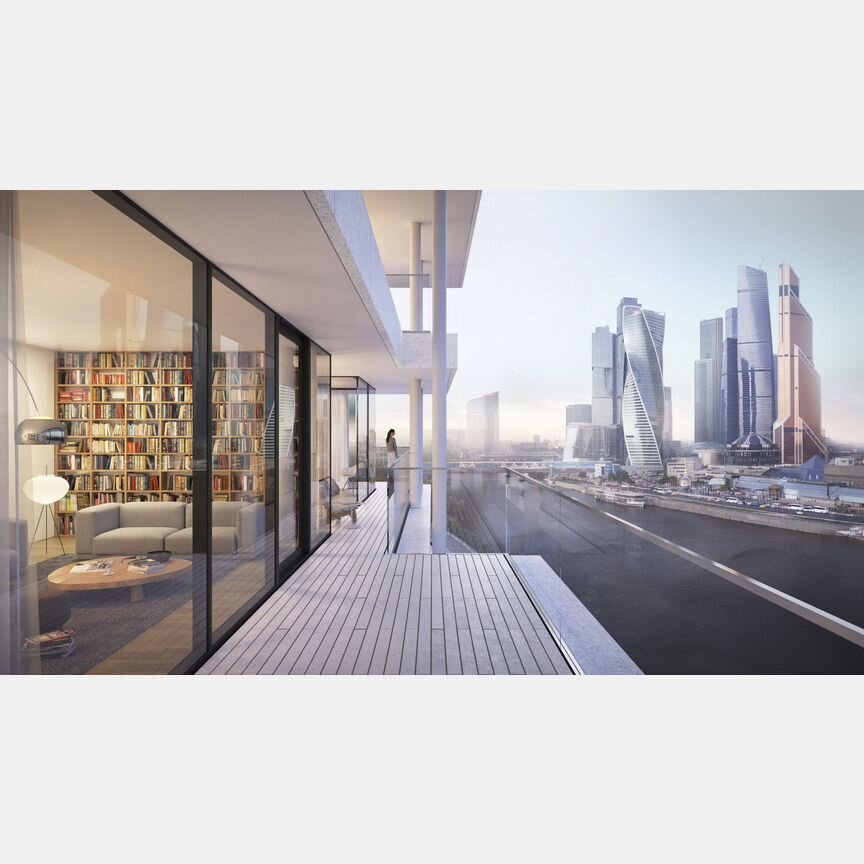 2-к. квартира, 91,5 м², 10/18 эт.